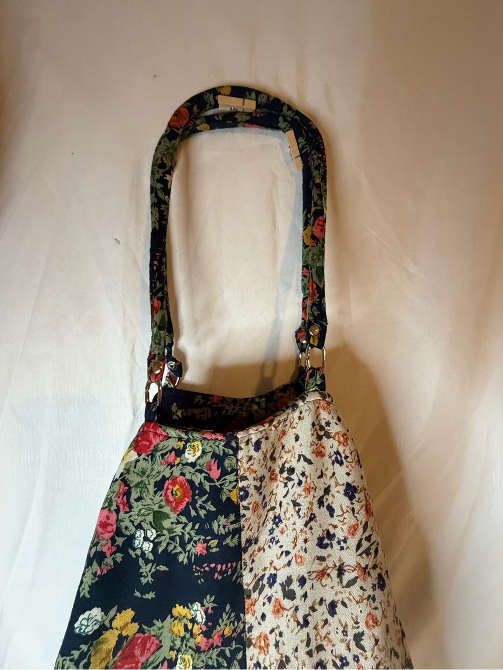 Vintage Orvis Floral Patchwork Tote Bag - Picture 5 of 15